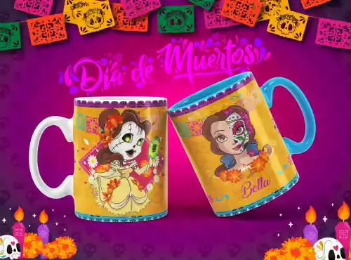 vectores plantilas DISNEY,DÍA DE MUERTOS,